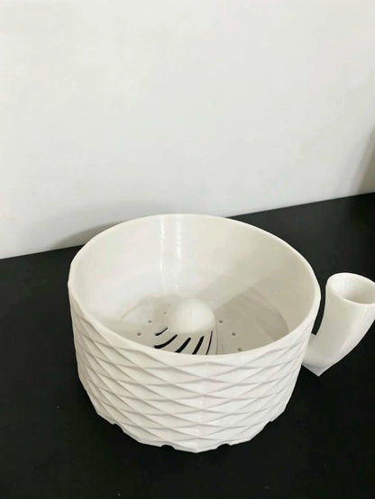 Lavafrutta a Vortice con Cestello Scolatore – Lavaggio Delicato e Scolo Rapido